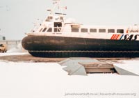AP1-88 hovercraft with the Scandinavian company SAS -  (credit: The <a href='http://www.hovercraft-museum.org/' target='_blank'>Hovercraft Museum Trust</a>).